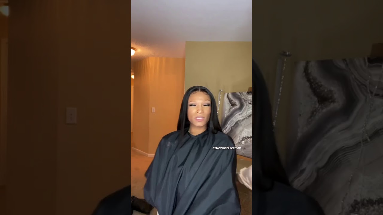Norman Freeman Finally gets long hair installed on him. YouTube