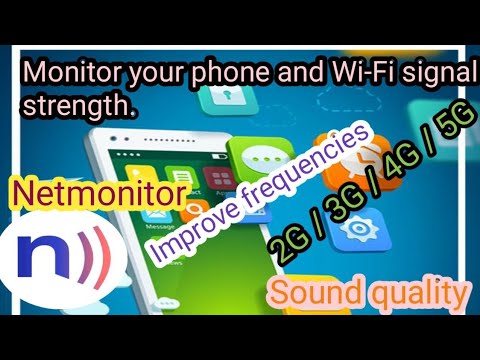 How to use the application Netmonitor: 5G, Cell& WIFİ