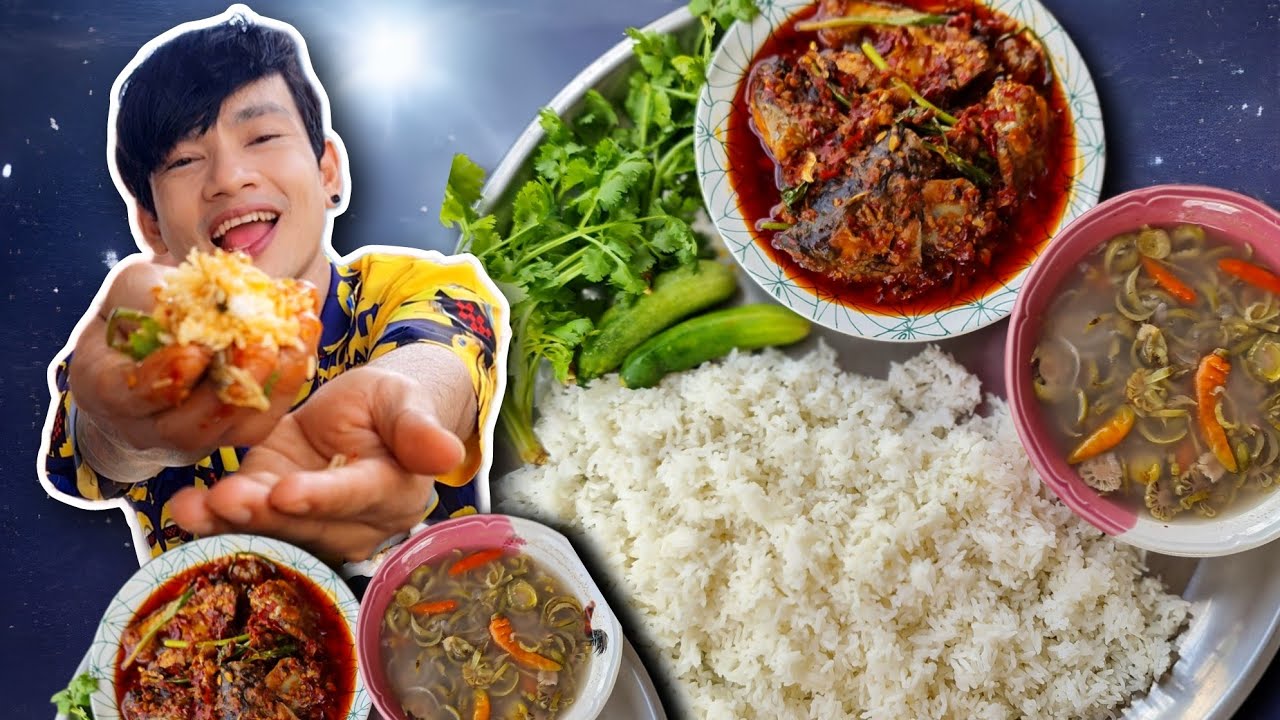 ဇမြွန်းသီးဟင်းရာသီစ ငါးဟင်းဆီပြန်နဲ့ချက်ပြပြီး အဝဆွဲ 🍚🥵