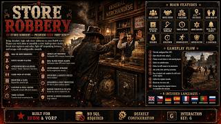 RedM [Paid] [VORP] Store Robbery