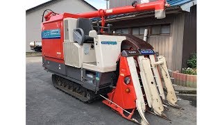 クボタ KUBOTA コンバイン　SR35 ディーゼル　青森県十和田市 Just Arrived!! Used Farm Equipment Sales LIVE: Kubota Combine SR35