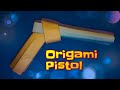 #StayHome and make Origami Pistol #WithMe|| Origami pistol || By Tanveer Ratul