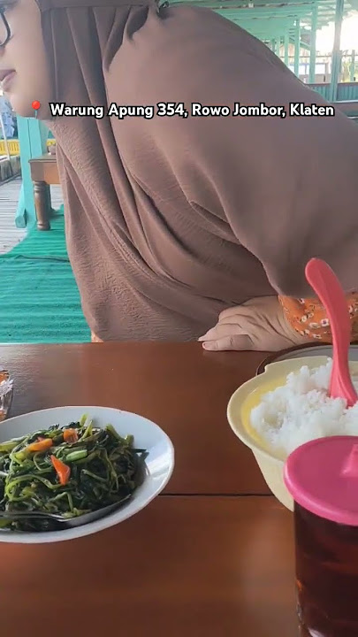 Warung Apung 354, Rowo Jombor, Klaten