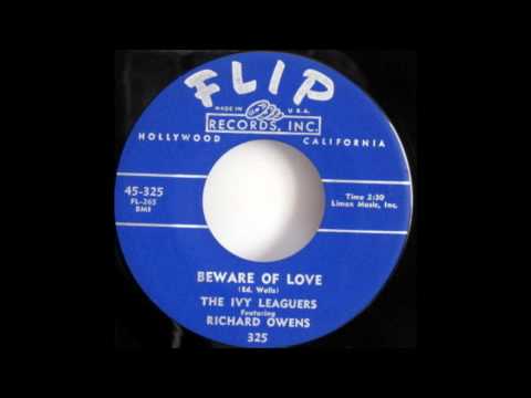 IVY LEAGUERS Beware Of Love DOO WOP 45 rpm