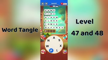 Word Tangle Level 47 Answers | Word Tangle Level 48 Solutions | Go Answer