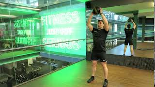 How To Do Medicine Ball Push Press | Exercise Demo