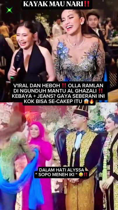 GEGER‼️Gaya #ollaramlan di #ngunduhmantualghazali  Bikin Semua Melongo‼️ #shortvideo