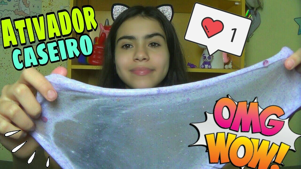 Como Fazer Ativador Para Slime Com Bicarbonato