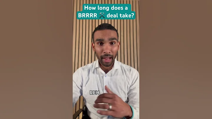 How long does a BRRRR ⚒️ deal take? #shorts #realestateinvesting #legacy #brrrr #stvr