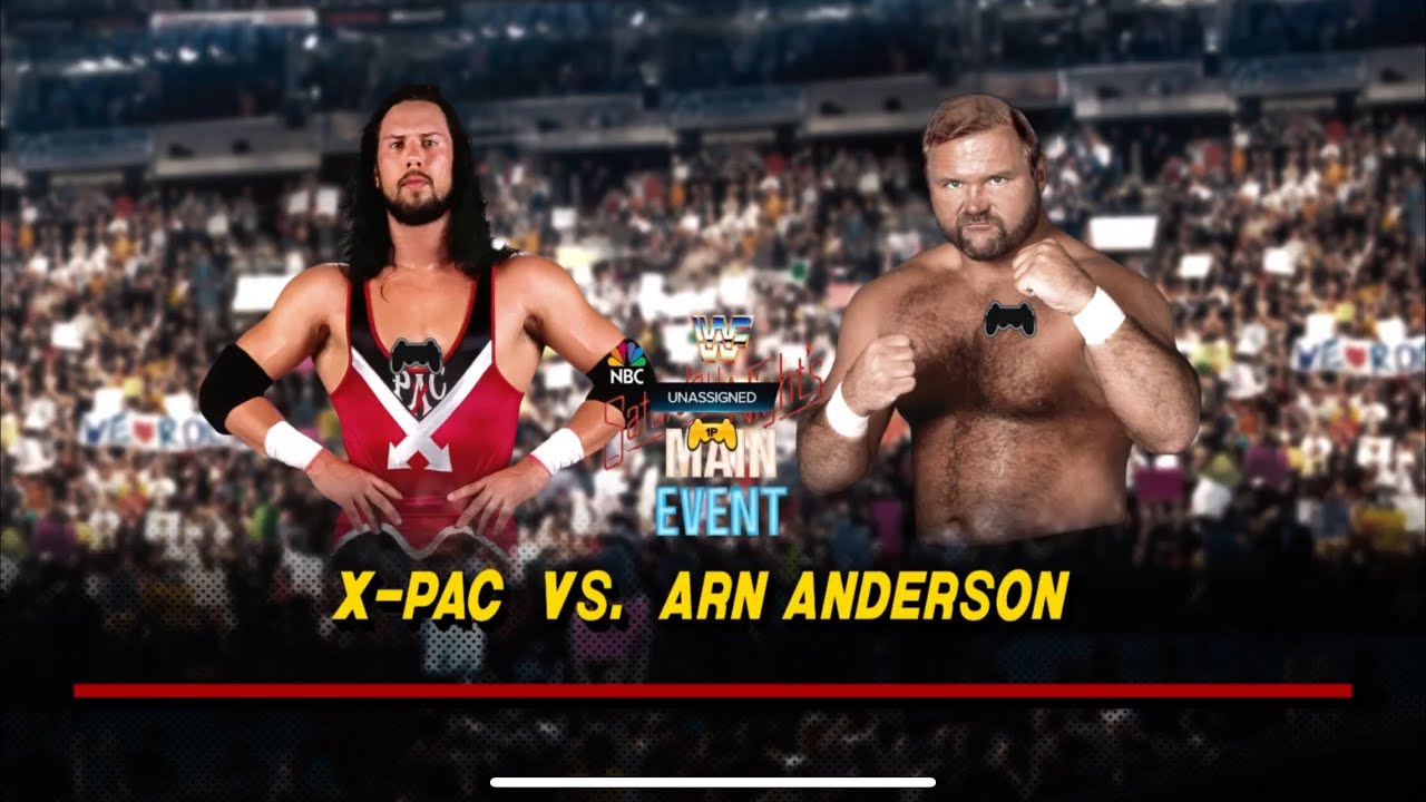 X-Pac Vs Arn Anderson Wwe 2k23 - YouTube