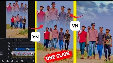 Video ka Sky kaise change kare || Sky cloud Effects video Editing VN App  Sky change VN videoediting