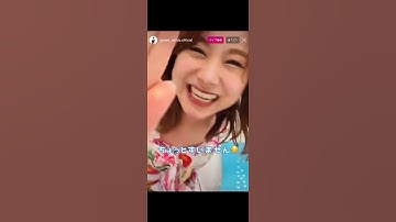 生配信されていることに気づいてなかったあゆみん　#ハロプロ #モーニング娘 #shorts