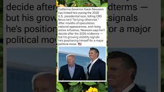 Gavin Newsom Just Hinted at a 2028 Presidential Run 🇺🇸 #shorts #facts