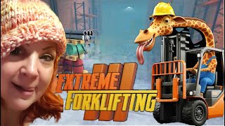EXTREME FORKLIFTING 3  SPEKTAKULÄRE Fahrten mit dem Gabelstapler #simulator  screenshot 1