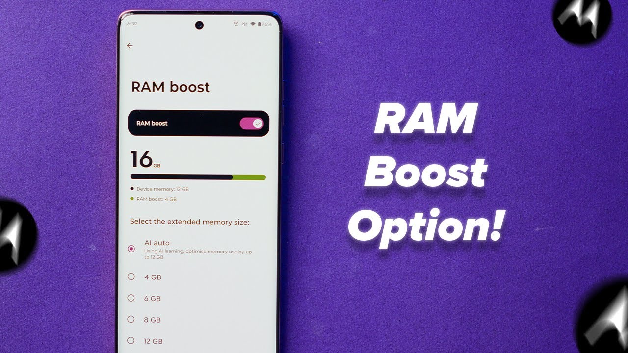 How to Enable the RAM Boost feature in Motorola Mobile? - YouTube