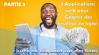 COMMENT *GAGNER DE L'ARGENT EN LIGNE PAYPAL* EN CLIQUANT SUR DES LIENS [TROIS SITES FIABLES] screenshot 1
