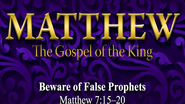 39) Beware Of False Prophets