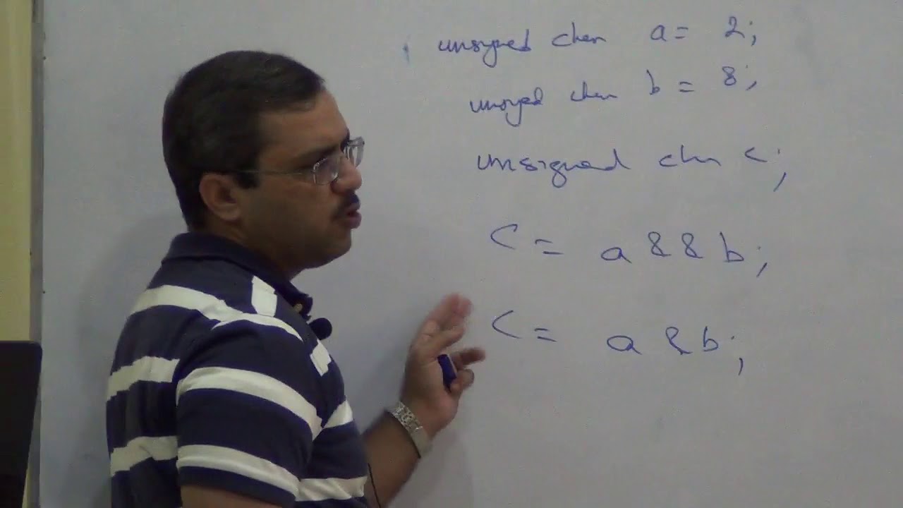 C Language Session 2, Microprocessor based Systems Lec 8/28 - YouTube