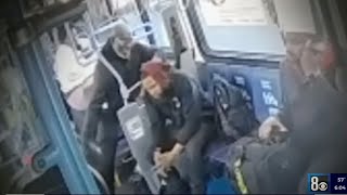 Caught On Video Man Stabbed 33 Times On Bus