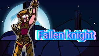 fallen knight @gabriellegedario de fnf vs Glitched Legends v3 @Dusttoybonnie