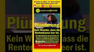 #Rentenkasse #rente #rentner #Klamroth #Türmer #Tenhagen #Gutverdiener #hartaberfair #Plünderung