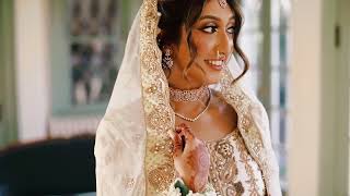 This Bangladeshi Bride Wowed Her Groom in a Champagne and White Nikkah Dress screenshot 5
