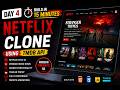 30 Days 30 Projects | Day 4 | Realistic Netflix Clone using AI Prompting in 15 mins