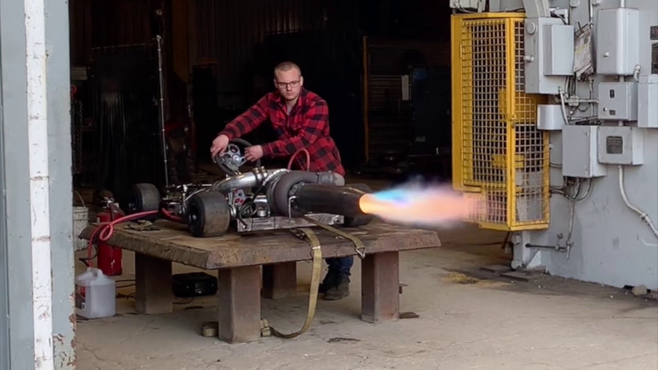 Homemade Jet Engine Afterburner Testing - YouTube