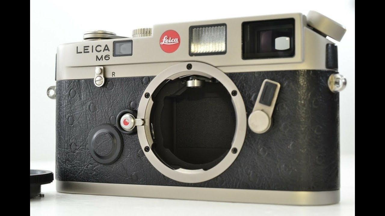 Recommended film camera collection Leica M6 Titan Titanium 0.72 Rangefinder Camera