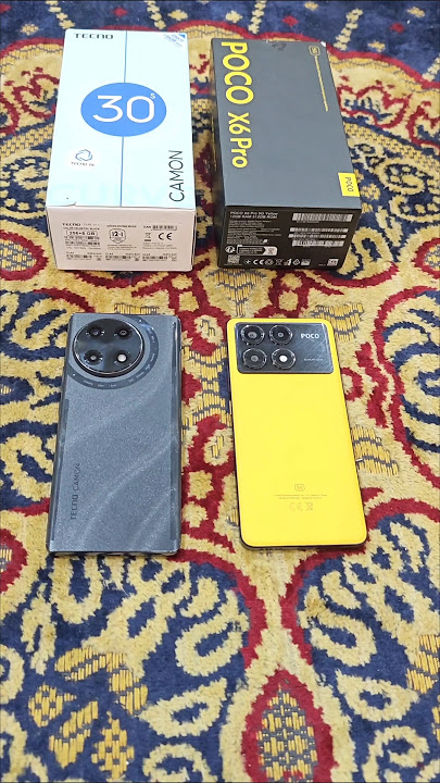 Tecno Camon 30s vs Poco X6 Pro | speed test
