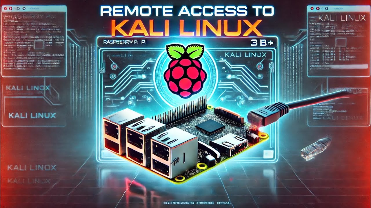 How to Remotely Access Kali Linux on a Raspberry Pi 3 B+ | Full Setup ...