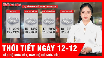 Thời tiết ngày 12-12: Bắc Bộ mưa rét, Nam Bộ có mưa rào | Tin tức
