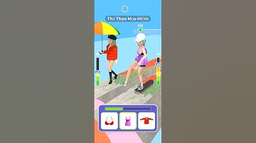 FASSHION MODEL WALK FUNNY GAME #5 | FASHION 3D GAME CATWALK ON ANDROID/IOS #SHORT