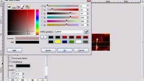 Make a GIMP signature in 4 minutes