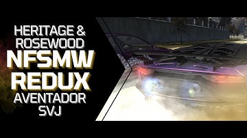 4K | Heritage & Rosewood | Lamborghini Aventador SVJ | NFSMW Redux