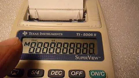 Texas Instruments TI-5006 II