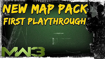 MW3 New Map Pack First Playthrough - Part 1 (Piazza)