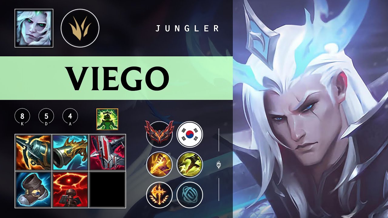 Viego Jungle vs Zyra - KR Grandmaster Patch 26.01
