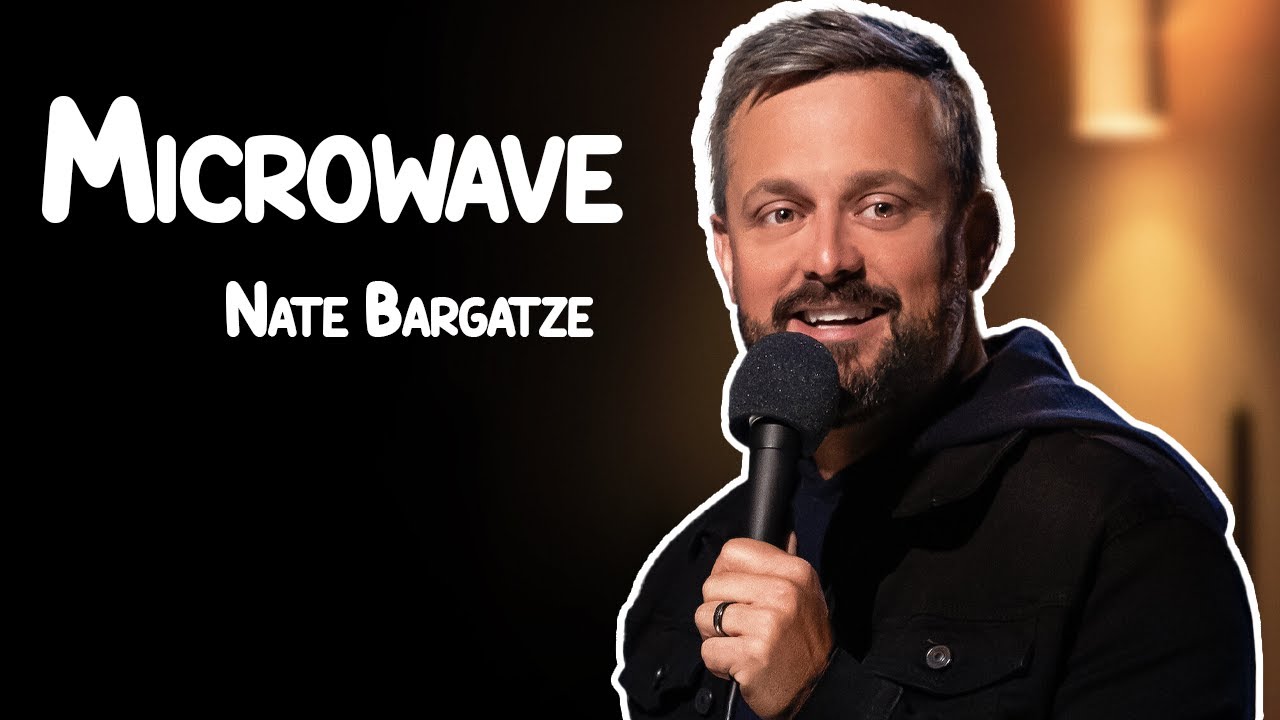 Nate Bargatze Admits He Cant Use a Microwave Without His Wife