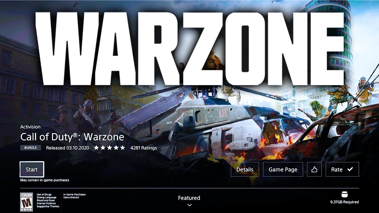 How To CALL OF DUTY WARZONE PS4 - YouTube