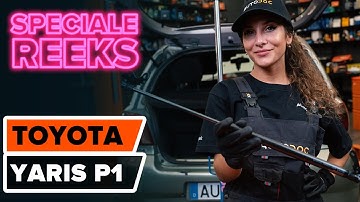 Hoe een gasveer achterklep vervangen op een TOYOTA YARIS P1 [HANDLEIDING AUTODOC]