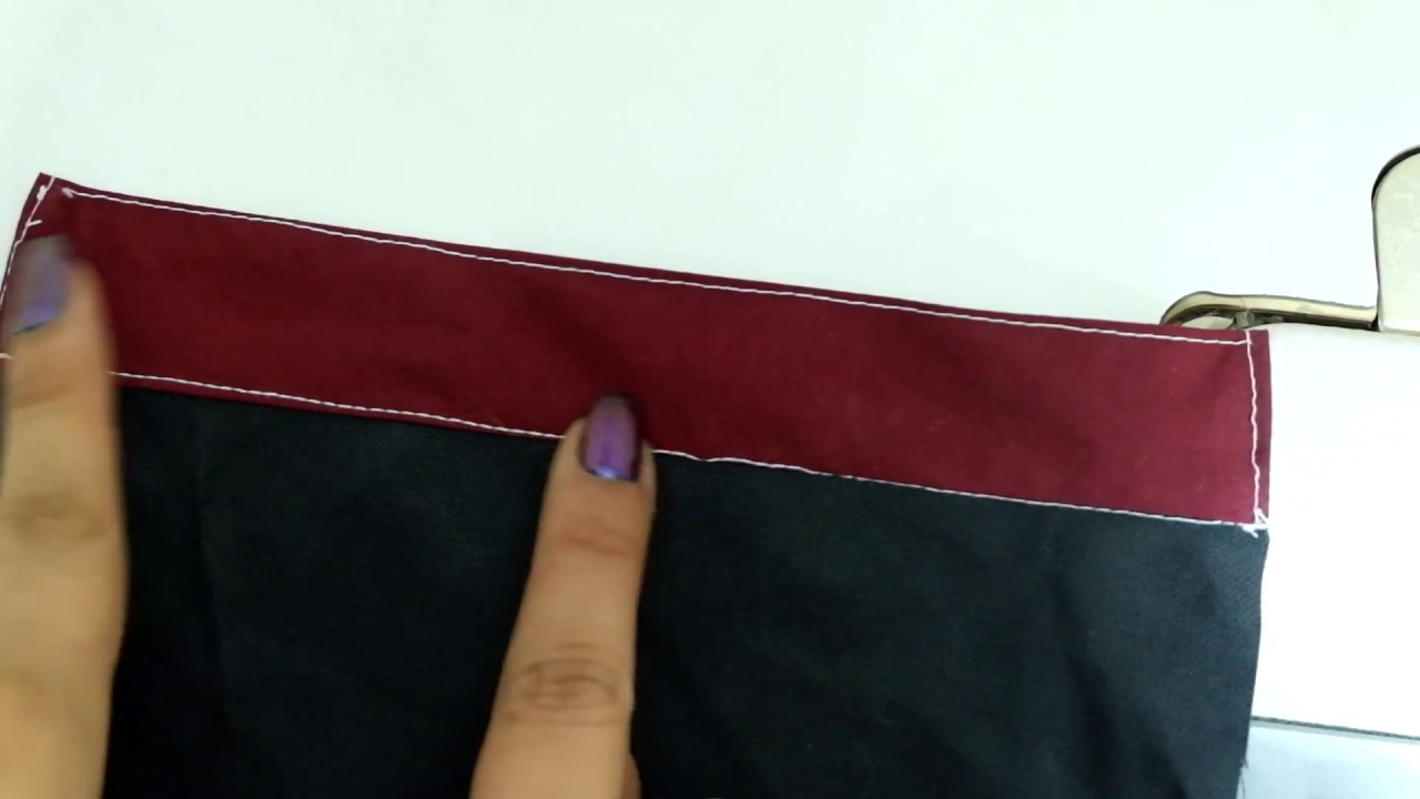 بالتفصيل| أب خياطة: احدى طرق تركيب كمر البنطلون-طريقة سهلة للمبتدئين