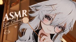 Can I... Clean Your Ears? | Catgirls Ear Cleaning, Layered Audio 【Visual ASMR Vrchat】