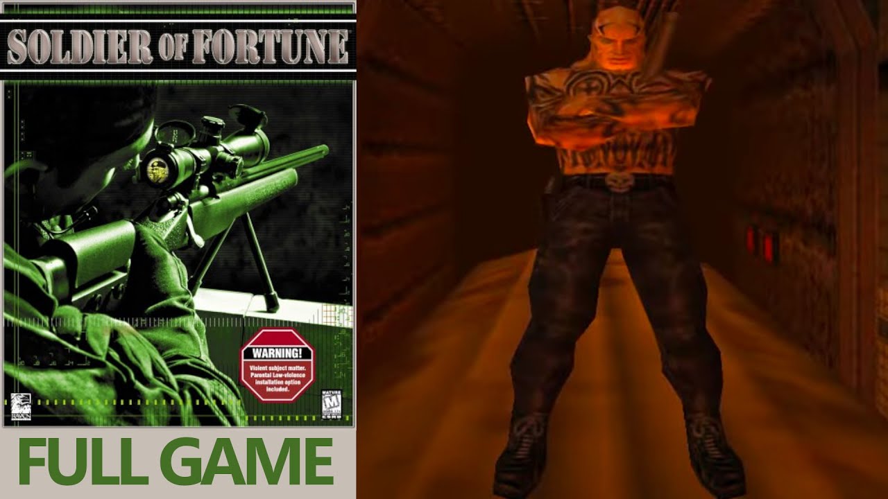 Soldier of Fortune (2000) | Full Game | Unfair Difficulty - YouTube