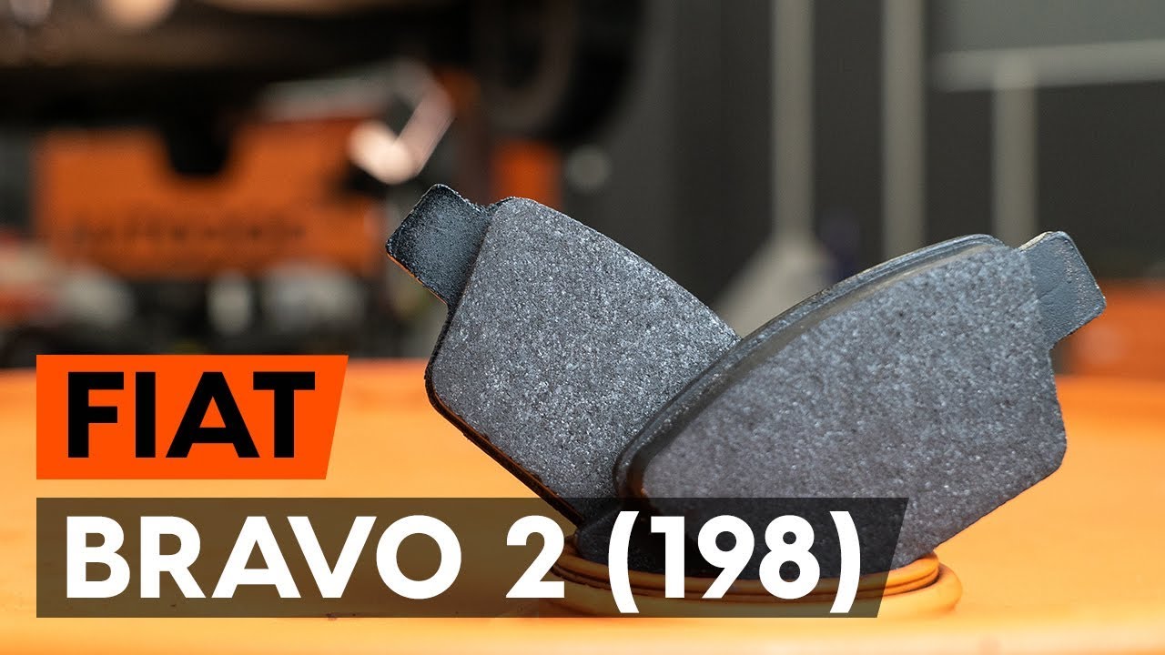 Jak vyměnit zadní brzdové destičky na FIAT BRAVO 2 (198