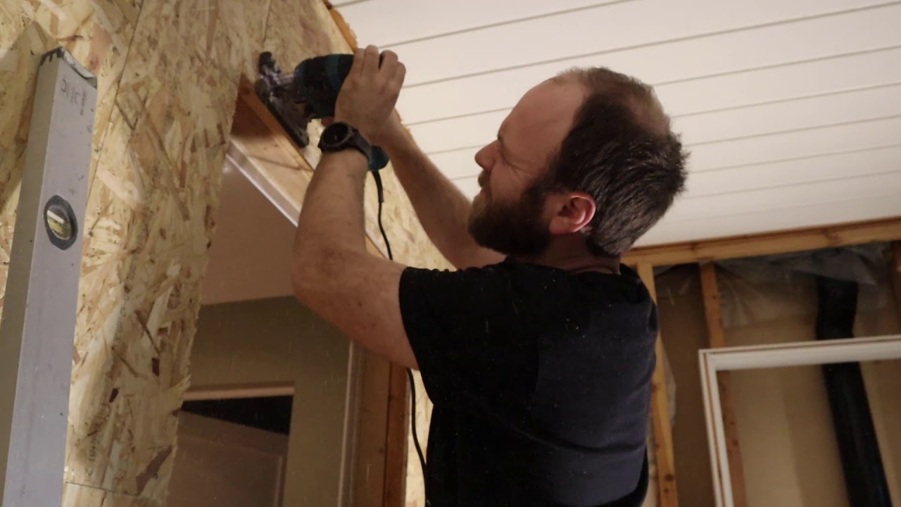 Bathroom renovation (short clip)  part 2 / Oppussing av bad