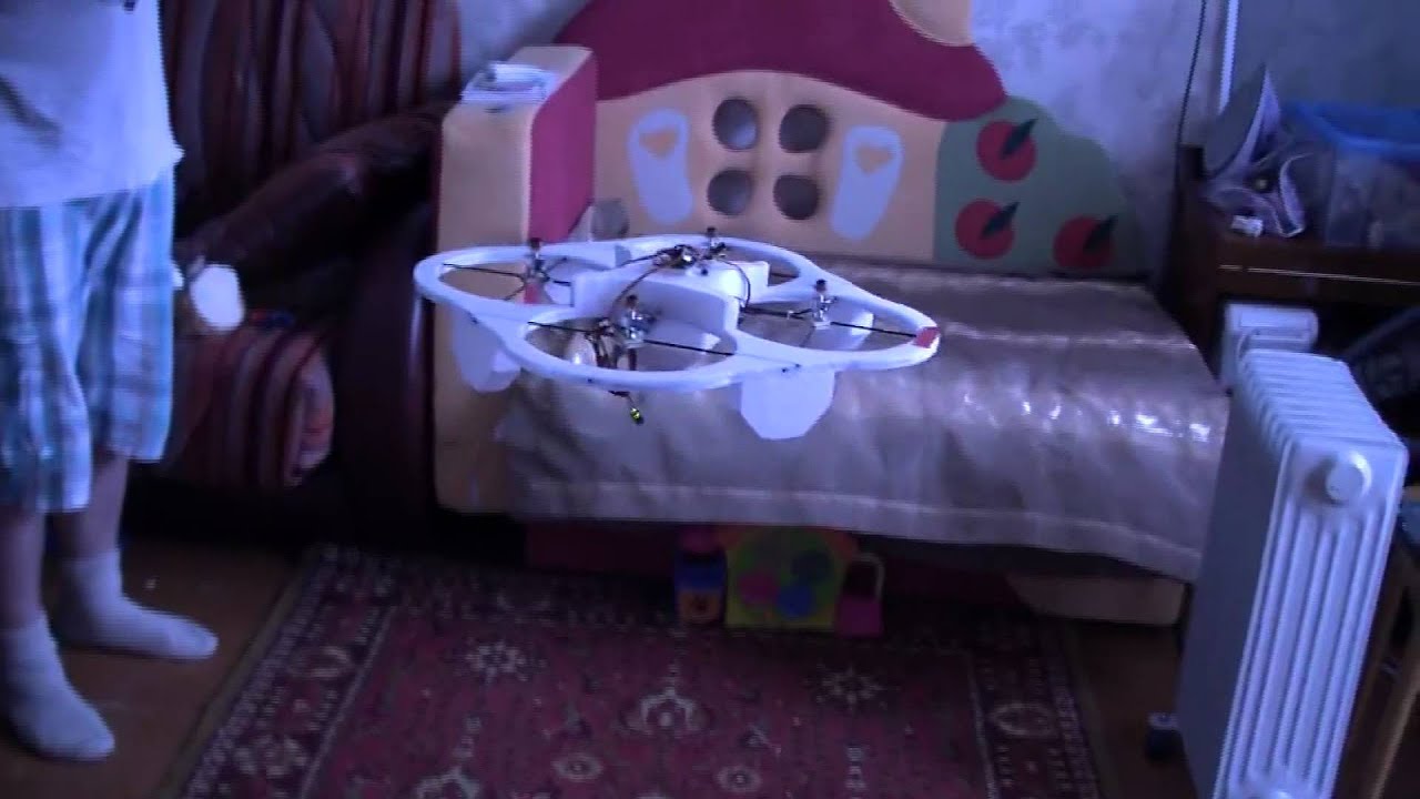 DIY depron quadrocopter Openpilot CopterControl
