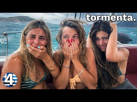 We survived a storm on the boat | Our Mamma Mia 3