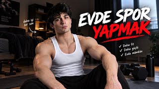 EVDE KAS YAPMAK - 1 çift dumbbell ile