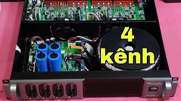 CỤC ĐẨY MỚI 4 KÊNH (CHÍNH HÃNG) DB ACOUSTIC TA 408. CS KHỦNG, MẠCH ĐỜI CAO, GIÁ CỰC ÊM.